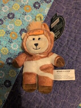 NWT Starbucks Year of The Horse Keychain